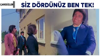 Çaresizler Türk Filmi | Tek başına 4 kişi temizledi!