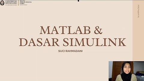 Belajar MATLAB & Simulink dari Nol! | Dasar Pemodelan Sistem untuk Pemula