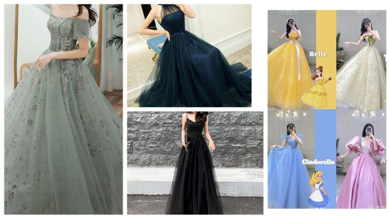 Simple Gowns designs| Gowns designs for girls| Beautiful Gowns designs ...