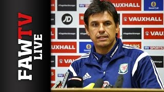 Wales V Cyprus Press Conference LIVE Chris Coleman