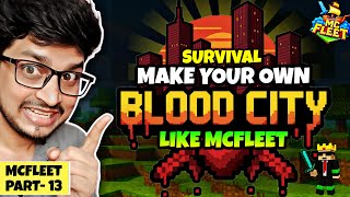 How To Make BLOOD CITY Survival Like McFleet in Aternos Minecraft | Best  PVP Plugin