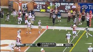 Baylor vs Texas (Highlights - Week 8 -  2012) [HD]