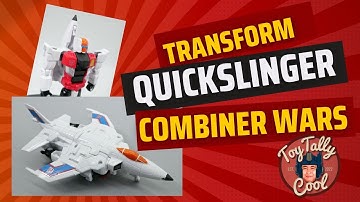 Quickslinger (Slingshot) Transformation Guide Part 4 of 6 of the Combiner Wars Aerialbot Series