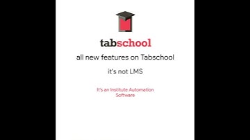 New Features - Tabschool as your brand | White Label options | LMS | Learning Management System