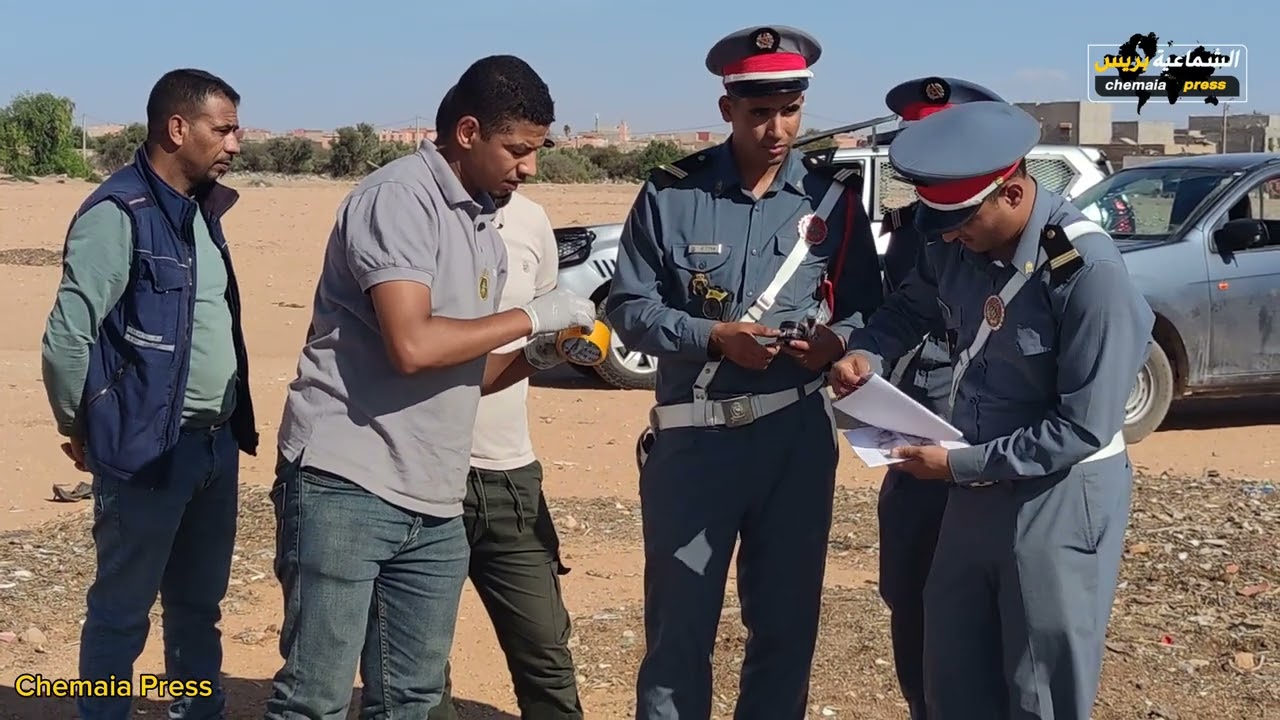 الدرك يبحث بعد العثور على ثلاث ألواح شمسية بحي الخميس بالشماعية بعد سرقتها يوم أمس بدوار هدي بن الضو