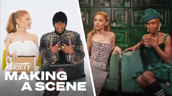 'Wicked' Stars Ariana Grande & Cynthia Erivo Break Down Viral 'Holding  Space' Interview