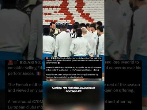 5 pemain yang dipastikan akan meninggalkan Real Madrid musim panas ini. Dan nama terakhir💔 #shorts