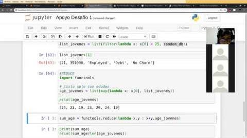 Uso funciones Map, Reduce y Filter en Python