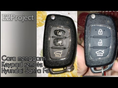 Cara ganti keypad remote Hyundai Santa Fe