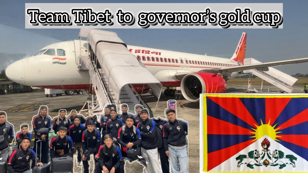 Tibetan men’s national football team. Travelling to Gangtok  
