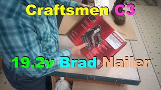 No. 486 - Testing My New Craftsmen C3 19.2v Brad Nailer