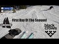 First run with the black crows atris 4k