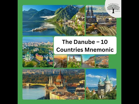 🚣‍♀️ The Danube – 10 Countries in Order Mnemonic