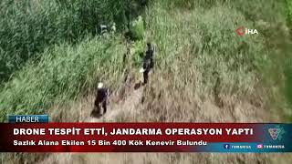 Drone Tespi̇t Etti̇, Jandarma Operasyon Yapti