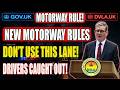 TOMORROW Changes Everything for UK Drivers – 5 Smart Motorway Rules You MUST Know