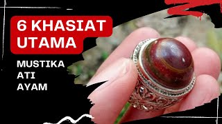 WAJIB TAU 6 Khasiat Ampuh Batu Akik Ati Ayam untuk Kehidupan