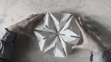 Biçim Grameri & Origami (Shape Grammer, Origami, Folding) - Grasshopper - Crane - 3D Printer