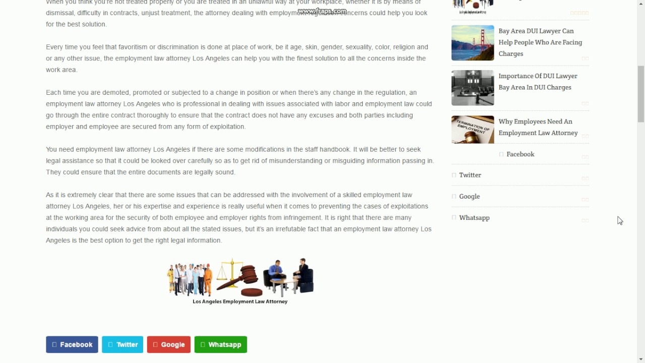 Employment Law Attorney Los Angeles