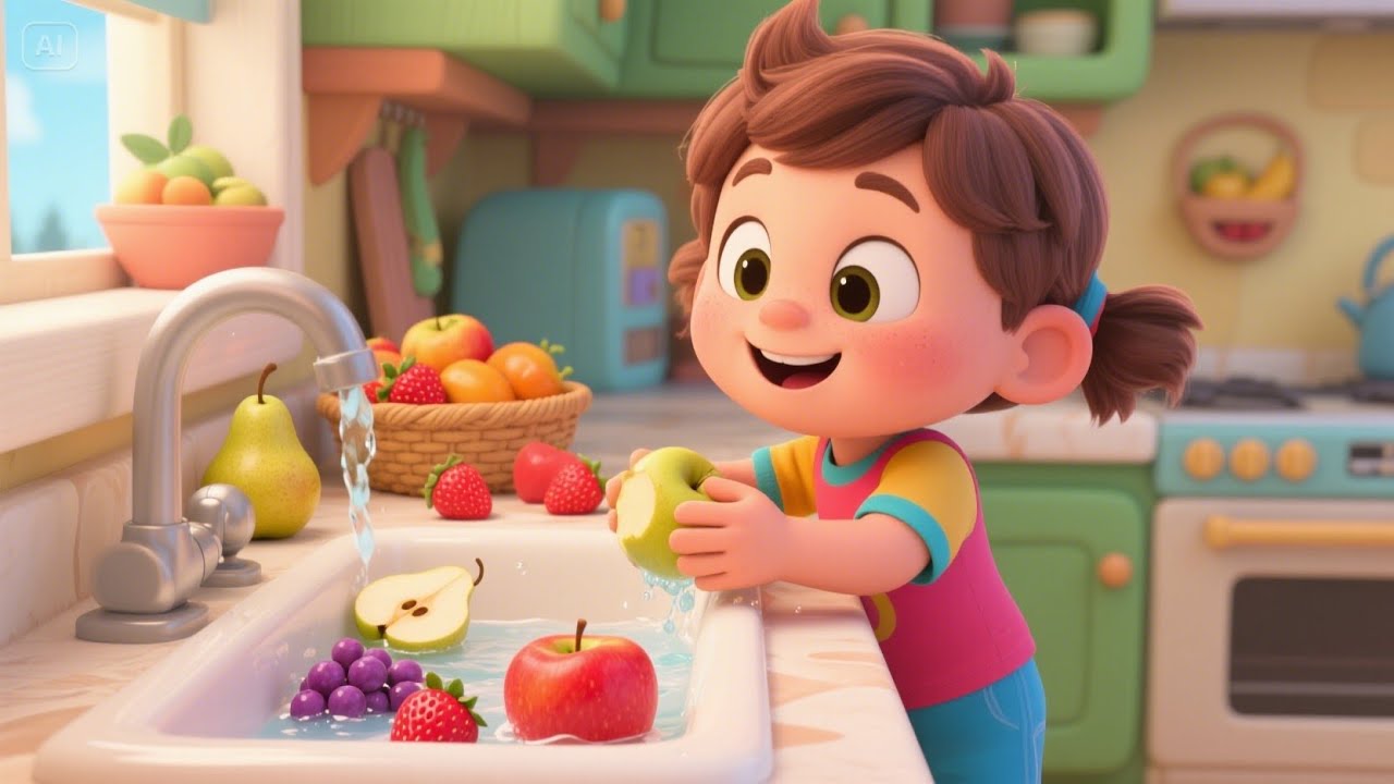 Helping Mom in the Kitchen | Fun Cooking Song for Kids | Sing & Play Along