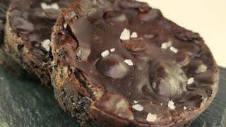 Making Easy Flourless Chocolate Cookies