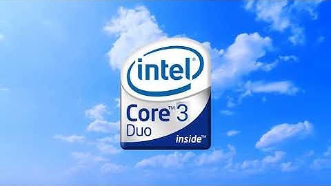 Intel Core 3 Duo Animation