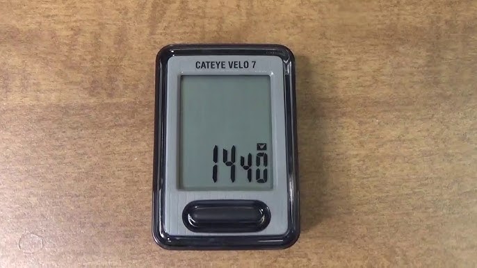 velocimetro bicicleta CATEYE VELO 7 mides tu velocidad. ⌚