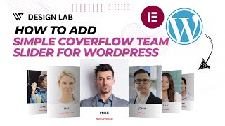 Celebrity 3d Coverflow Team Slider for WordPress | Elementor Addon Wealth