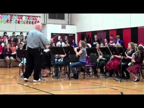 Clatskanie Elementary School 5th and 6th grade band 12/10