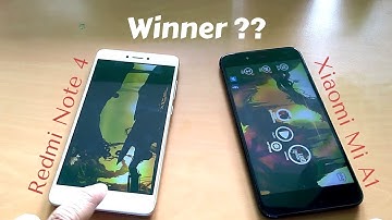 Mi A1 vs Redmi Note 4 Speed test | Memory Management Test