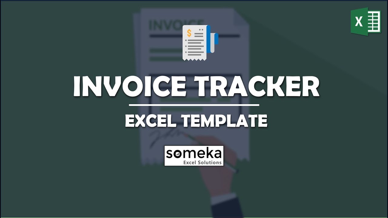 Invoice Tracker Free Excel Template to Track Invoices YouTube