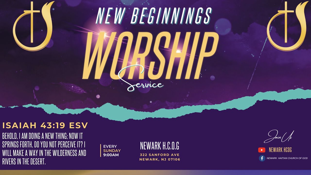CHURCH SERVICE || NEW BEGINNINGS || 07-19-2026 || N.H.C.O.G