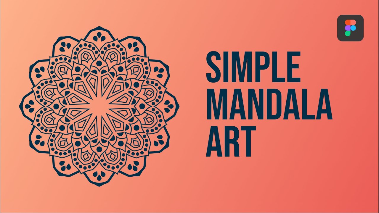 Simple Mandala Art #1 || Figma Tutorial - YouTube