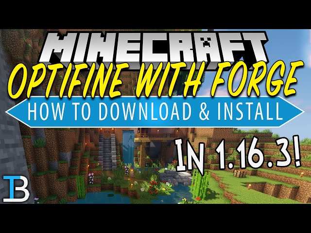 [1.16.3] How To Install FORGE For Minecraft 1.16.3