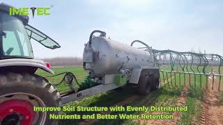 Revolutionizing Fertilization: IMETEC’s Precision Liquid Manure Spreaders