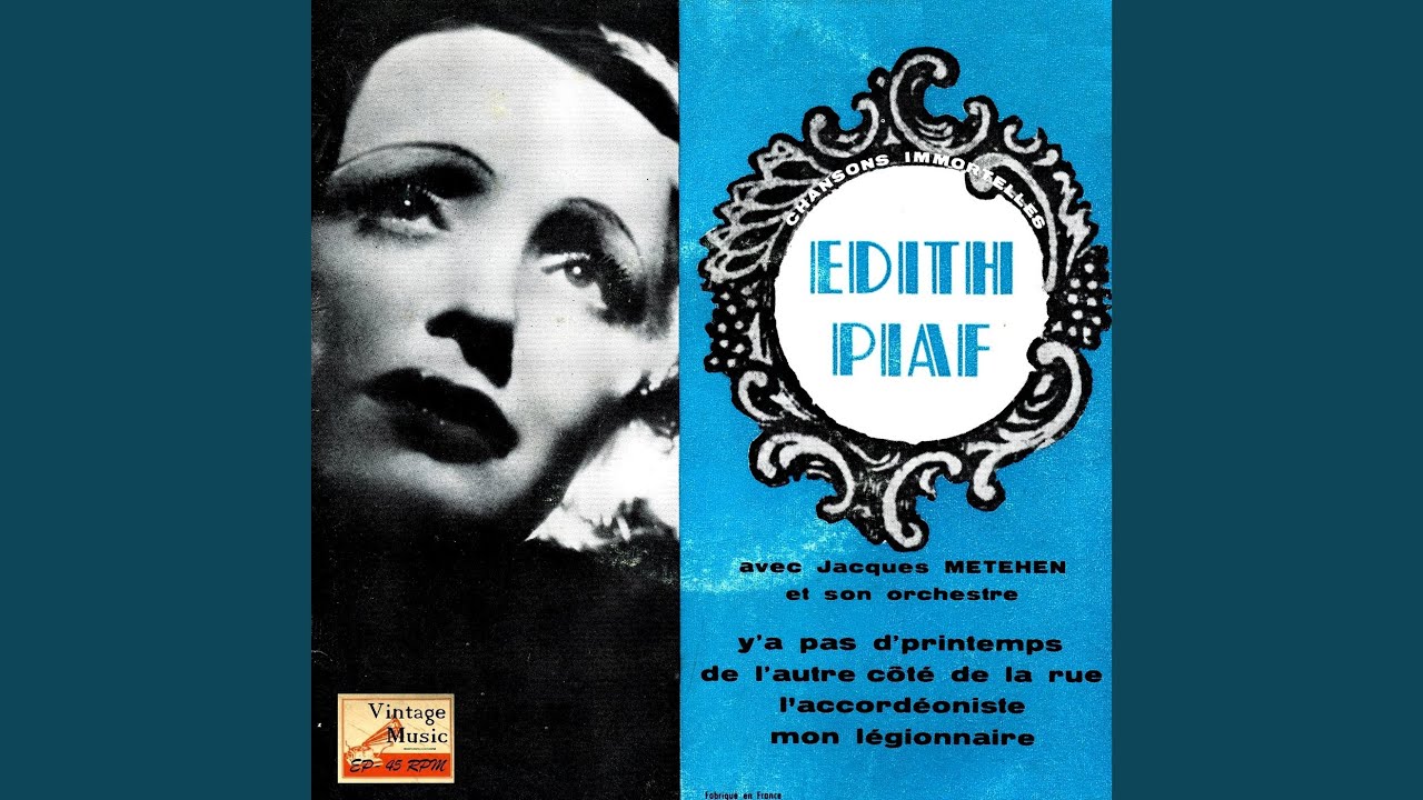 仏Polydor 524.299　「私の兵隊さん」　ラ・モーム・ピアフ maxresdefault.jpg