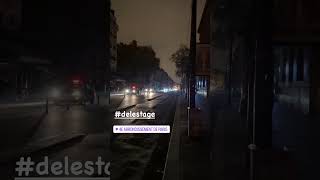 Districts in Paris Plunged into Darkness by Power Outage