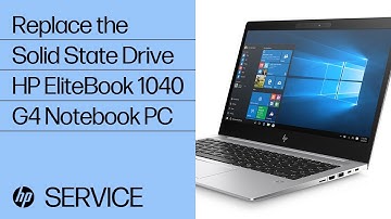 Replace the Solid State Drive | HP EliteBook 1040 G4 Notebook PC | HP