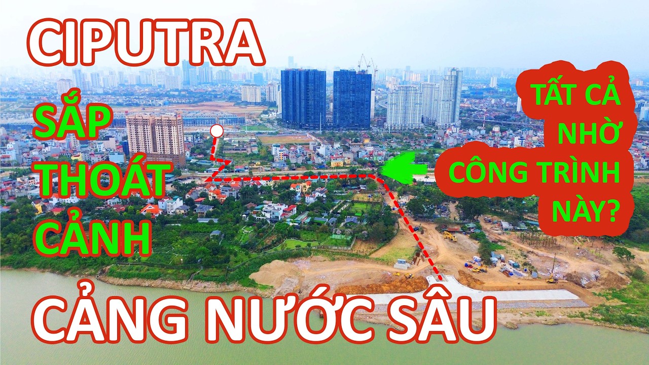 Mùa mưa năm nay, Ciputra không thành CẢNG NƯỚC SÂU nhờ công trình này?