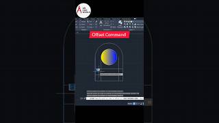 Offset Command in Autocad |Autocad for beginners |#shorts #autocad #abcadworld