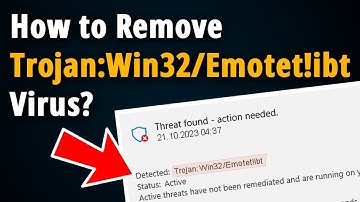 How to Remove Trojan:Win32/Emotet!ibt? [ Easy Tutorial ]