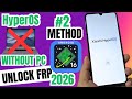 WITHOUT PC NEW METHOD Unlock Xiaomi Redmi Note FRP bypass Account Google (ANDROID 16 - 15)