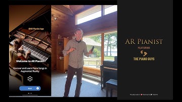 Quick Demo of AR PIANIST app by Craig Knudsen
