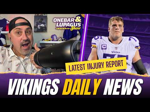 Injury Report, Murray's Status, Turner Speaks! Vikings Daily News: 9-17-2026