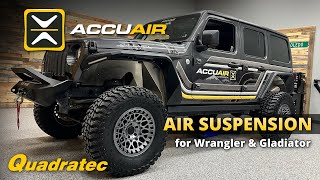 AccuAir Air Suspension System for Jeep Wrangler JL &amp; Gladiator JT