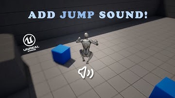 UE5 Tutorial: Add Jump Sound Effects to Your Character