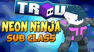 NEON NINJA SUB CLASS ABILITY! (Damage) - Trove Sub Class Ability Guide