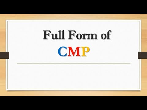Full Form of CMP || Did You Know?