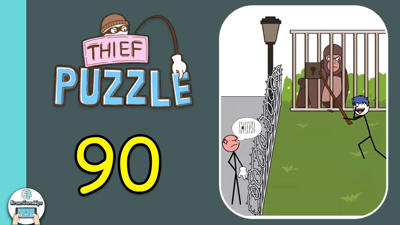 Thief Puzzle: to pass a level - Level 90 Answer