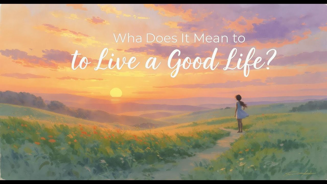 What Does It Mean to Live a Good Life? A Stoic Answer - YouTube