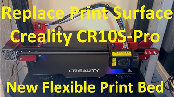 Creality 3D Printer CR10S-Pro Print Bed Replacement With a Flexible Removable Magnetic Print Surface